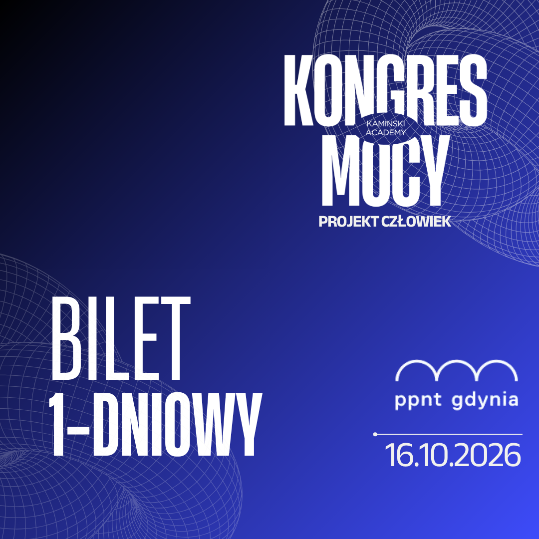 Kongres Mocy 2026 - Bilet 1-dniowy